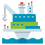 Oil platform icon 64x64