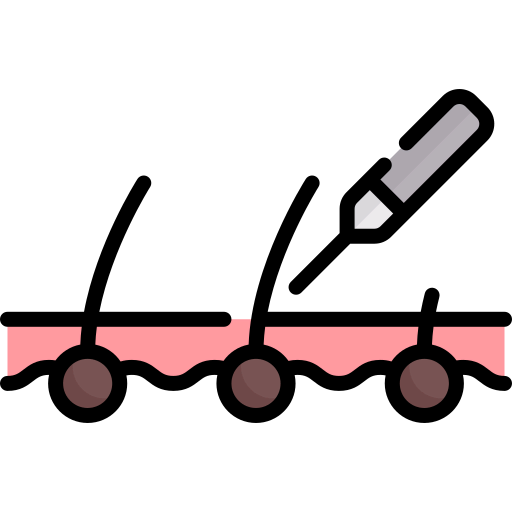 Depilation icon