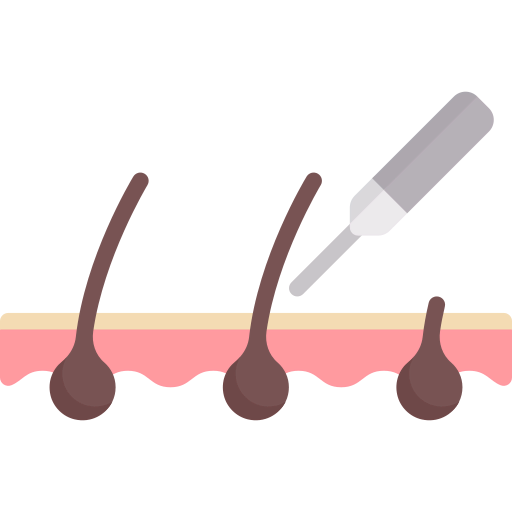 Depilation icon