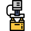 Industrial robot icon 64x64