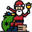 Santa claus icon 64x64