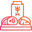 Whole wheat bread icon 64x64
