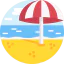 Beach icon 64x64
