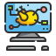 Online shop icon 64x64