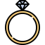 Diamond ring icon 64x64