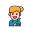 Flight attendant biểu tượng 64x64