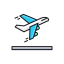 Airplane flying icon 64x64