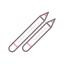 Pencils icon 64x64