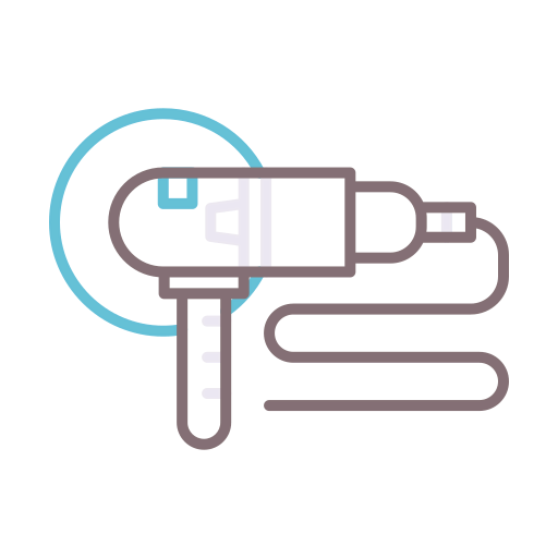 Angle grinder icon