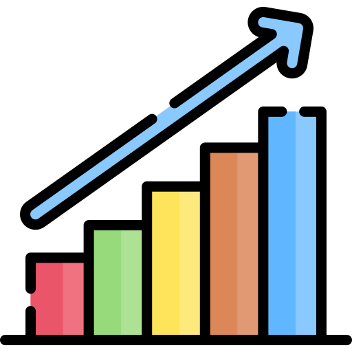 Bar graph icon