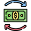 Money transfer icon 64x64