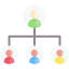 Organization chart Symbol 64x64