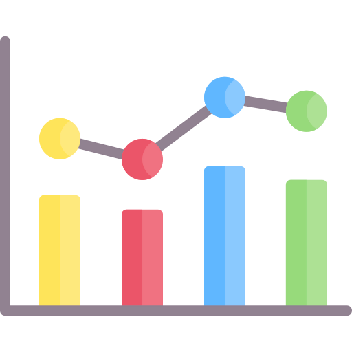 Bar graph icon