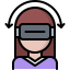 Vr glasses icon 64x64