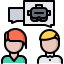 Vr glasses icon 64x64