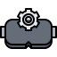 Vr glasses icon 64x64