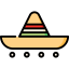 Mexican hat icon 64x64