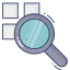 Magnifying glass Symbol 64x64