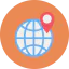 Globe icon 64x64