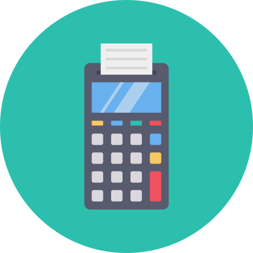 Billing machine icon