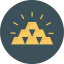 Gold Bars icon 64x64