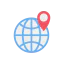 Globe icon 64x64
