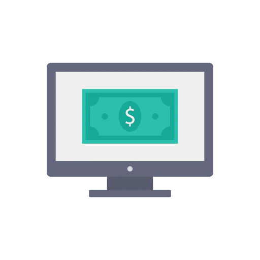 Monitor screen icon