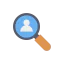 Magnifying glass icon 64x64