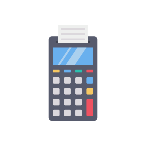Billing machine icon