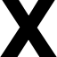 X icon 64x64