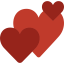 Hearts icon 64x64