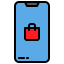 Online shopping icon 64x64