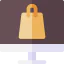 Online shopping icon 64x64