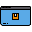 Online shopping icon 64x64