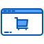 Online shopping icon 64x64