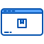 Online shopping icon 64x64