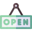 Open sign 图标 64x64