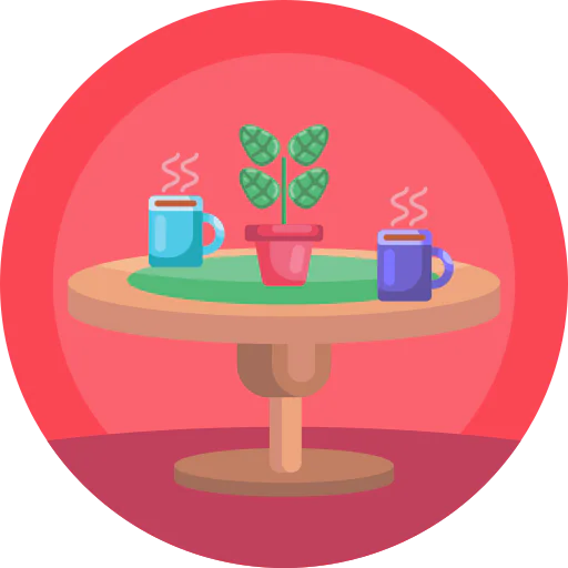Round table icon
