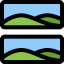 Horizontal bars biểu tượng 64x64