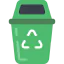 Recycling bin icon 64x64