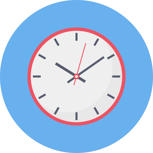 Wall clock icon