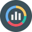 Pie graph 图标 64x64