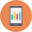 Mobile analytics icône 64x64