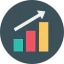 Bar chart 图标 64x64