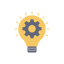 Light bulb icon 64x64