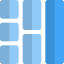 Horizontal bars biểu tượng 64x64