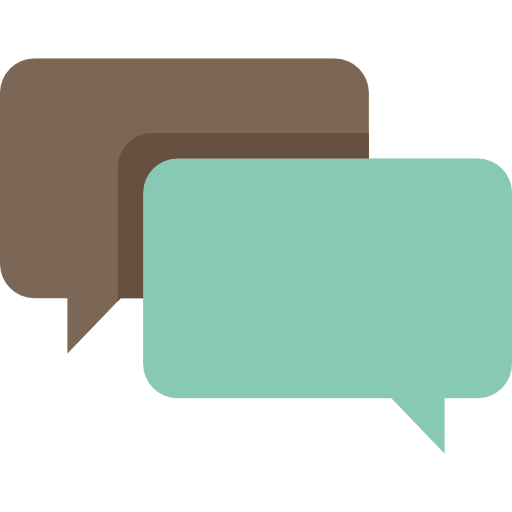 Speech bubbles icon