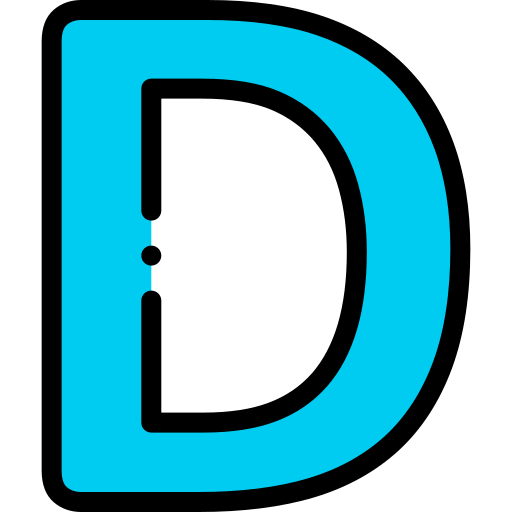D icon