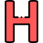 H icon 64x64