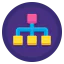 Hierarchy Symbol 64x64